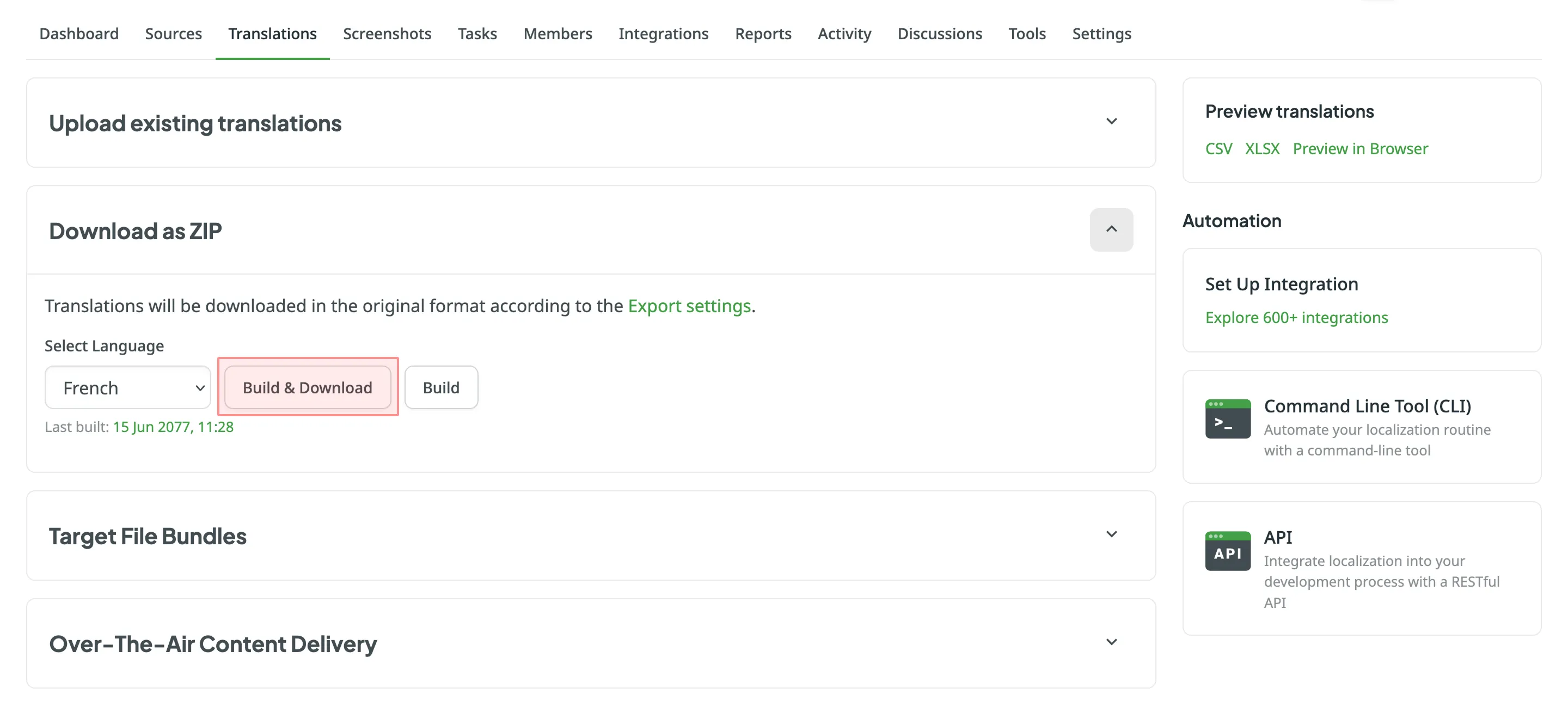 Build Language